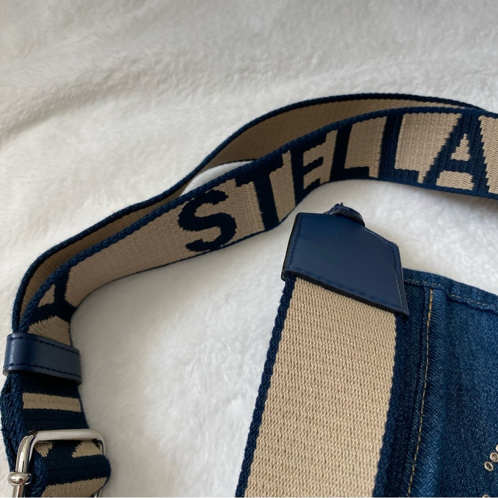 Stella McCartney denim crossbody bag NWOT - Picture 5 of 11